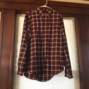 Ralph Lauren red plaid button down
